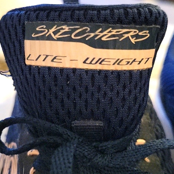 Sketchers  Light Weight Blue Sneakers, Sz 81/2 - Picture 2 of 8